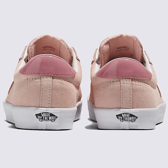NEW VANS Sport Low Shoe Suede Blush Pink Comfort Sneaker M 9.5 W 11 - Picture 5 of 8